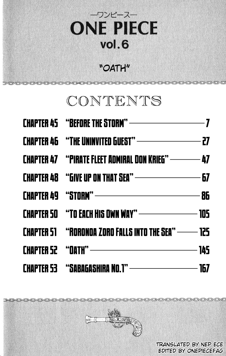 One Piece, Chapter 45 image 01